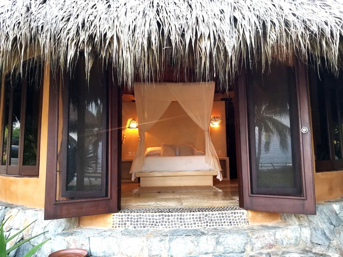 Shutters open on the canopy suite